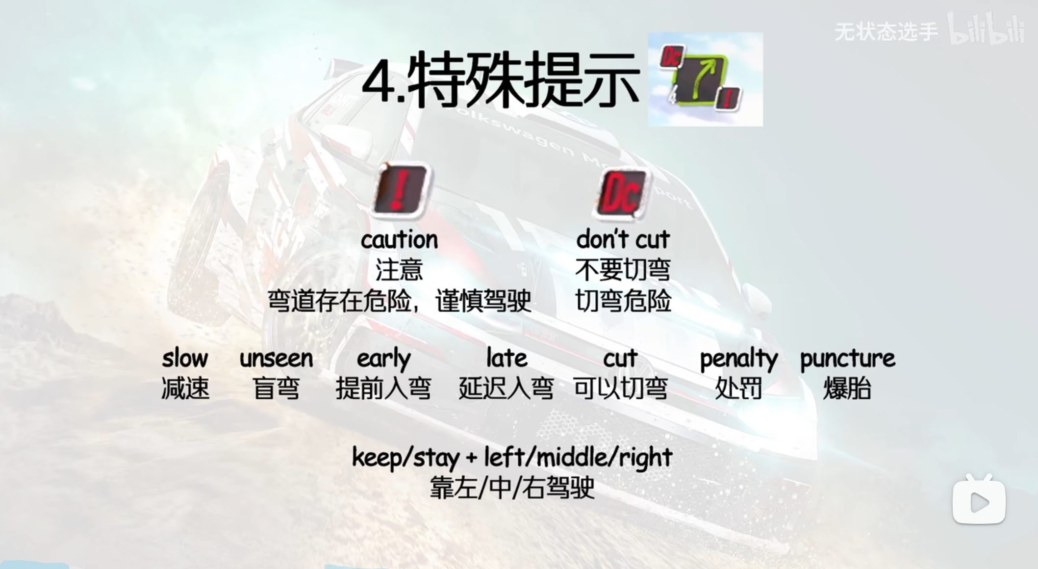 4特殊提示